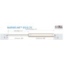 Alrose Stainless Steel Gas Spring GS10-23-100-245 M8/M8 50-1200N