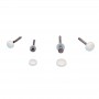 Capuchón Tornillo Blanco Nylon M6 4Mm