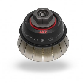 Cepillo Taza Hscg Con Guarda Protectora Jaz, Acero Latonado