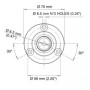 Universal Stainless Steel Mount GLOMEx