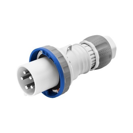 Clavija Móvil Recta Hp 63A 200-250V 2P+T Gewiss Macho Ip66