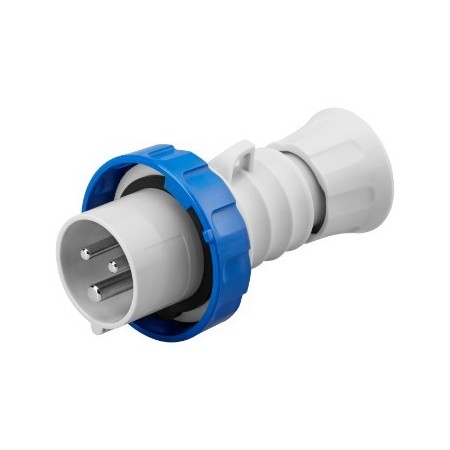 Clavija Móvil Recta Hp 32A 200-250V 2P+T Gewiss Macho Ip66-7