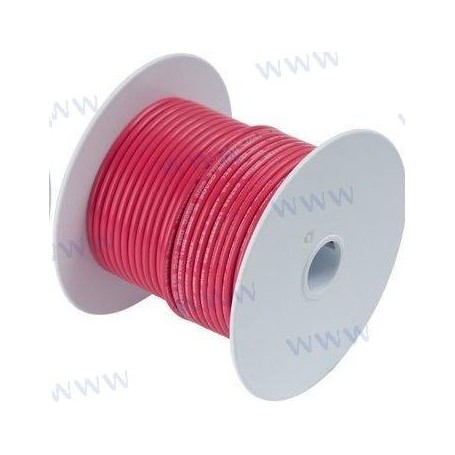 Tinned copper wire 18awg 0.8mm² red per meter ancor marine