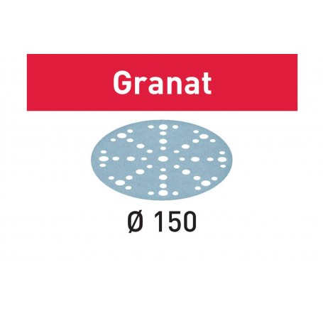 Abrasive sheet granat stf d150/16 p80 gr/50