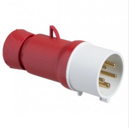 Wander plug straight 32a 3p+n+e 380-415vip44 schneider