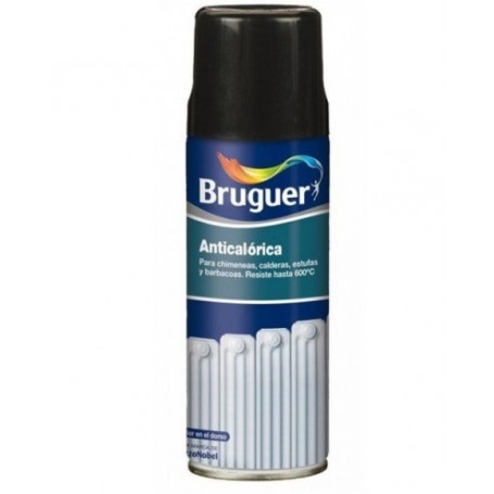 Heat resistant spray black 400ml bruguer