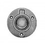 Flush ring round brass 38mm d&c
