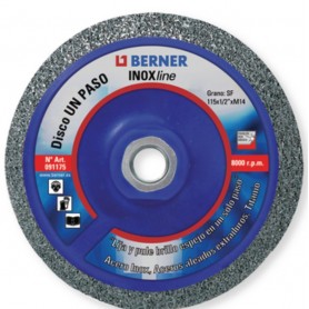 Abrasive disc "one step" 115mm berner