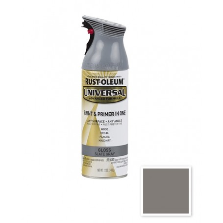 Spray Universal Gris  Brillante 400Ml Rust-Oleum