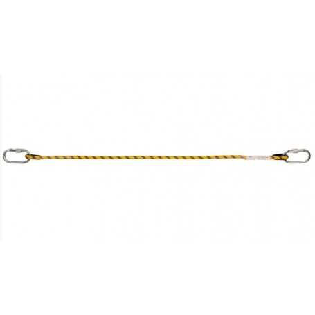 Cuerda 1.5 Mt De Poliester Con 2 Mosquetónes Safetop