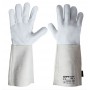 Leather welding glove valid for tig s.10 safetop
