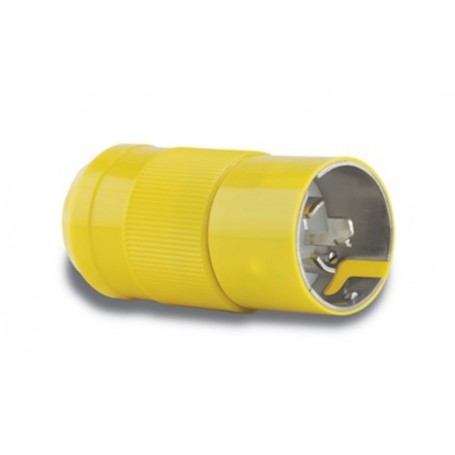 Male connector 63a 230v 4w marinco