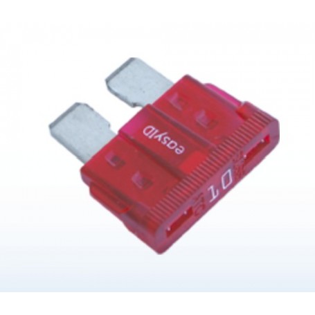 Fuse atc c/led 10a 19x19mm (2 pack)