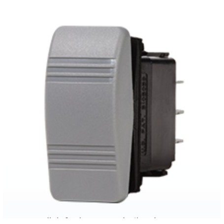 Switch for mounting w/led mom off-mom on