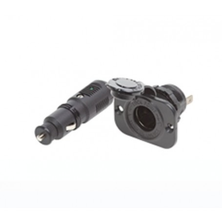 12 volt plug w/ dash socket blue sea
