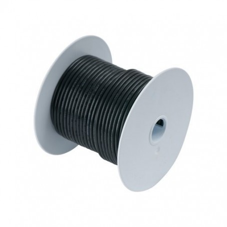 Tinned copper wire 8awg 8mm² black per meter ancor marine