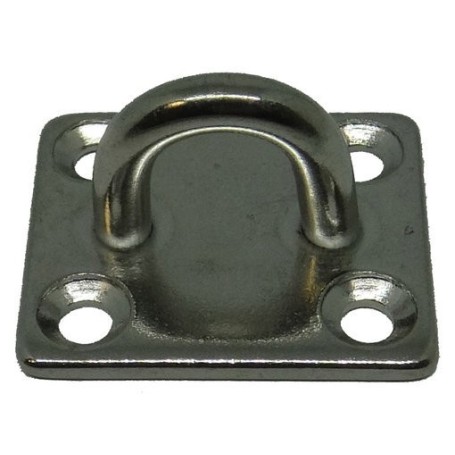 Anilla Con Placa Inox 6Mm
