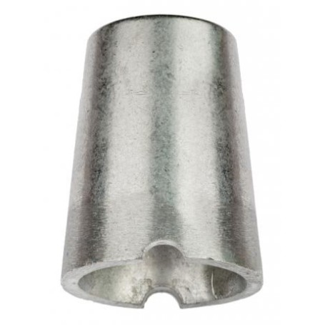 Anodo zinc punta eje  30mm sole Tecnoseal