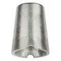 Anodo zinc punta eje  30mm sole Tecnoseal