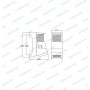 Masthead with foredeck light 12v