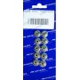 Male stud s.steel 10 units