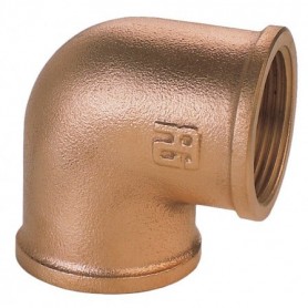 Codo Bronce H-H 90º 1" Gd