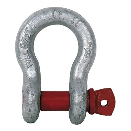 Bow shackle galanized high resistance 22mm