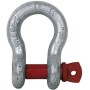 Grillete Lira Galvanizado Cabeza Plana 22Mm
