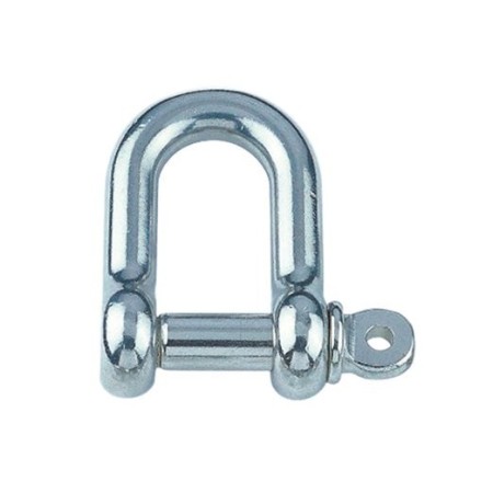 Grillete Recto Corto Inox 10Mm