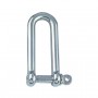 Straight Shackle Long 'D' S.Steel10mm