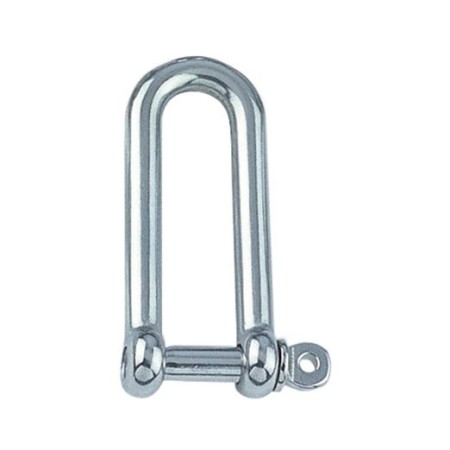 Grillete Recto Largo Inox 5Mm