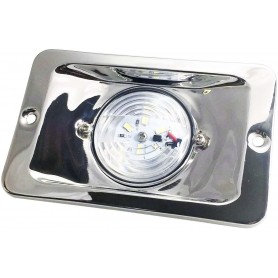 Stern light s.steel 12v 10w 130x85mm