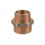 Machon Reducción Bronce M-M 2"-1"1/2 Gd