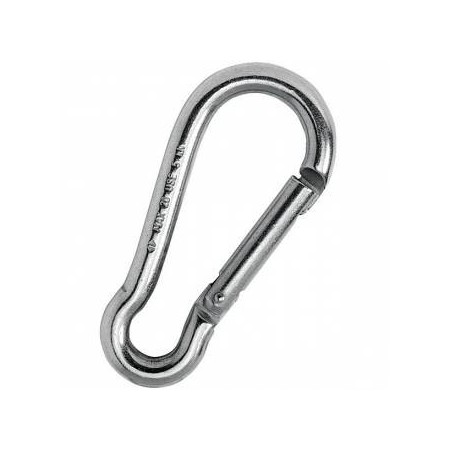 Carabine hook s.steel 6x60mm