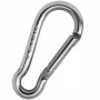 Carabine hook s.steel 6x60mm