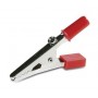 Insulated alligator clip red