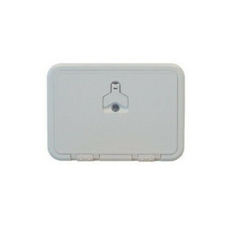 Tapa Acceso Blanca Con Llave Pvc 370X270Mm
