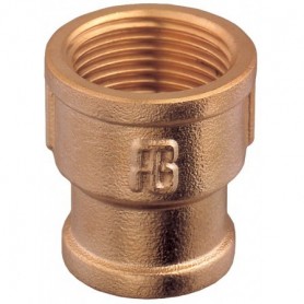 Unión Manguito Reducción Bronce H-H 1"-3/4" Gd