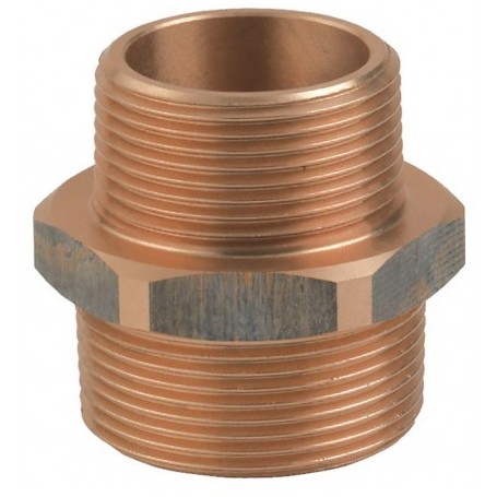 Machon Reducción Bronce M-M 1/2"-3/8" Gd