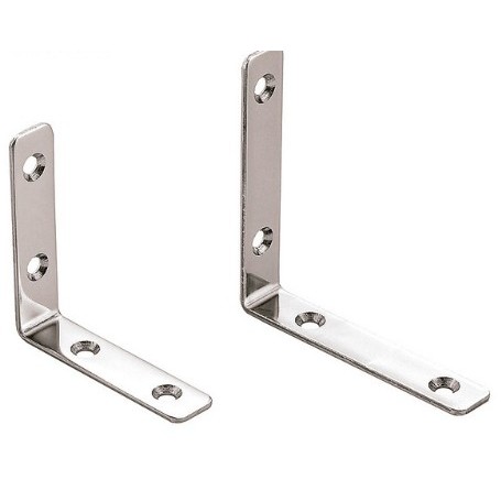 Angulo Soporte 90º Inox 60Mm