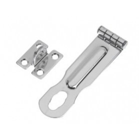 Safety hasp long arm s.steel 71x25mm
