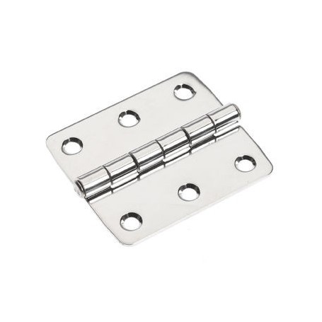 Hinge S.Steel 75x66mm