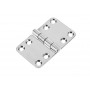 Symmetric heavy duty hinge s.steel 102x64mm