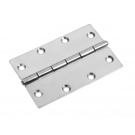 Heavy duty symmetric hinge s.steel 102x152mm