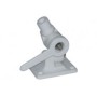 Covered folding antenna mount pvc white øbase: 89x64mm