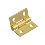 Bisagra Laton Pulido 25X25X0.8Mm