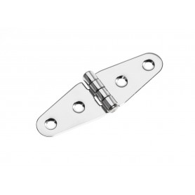 Symmetric hinge s.steel 100x30mm