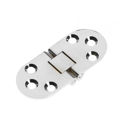 Bisagra Alas De Mesa Bronce Cromado 71X30Mm