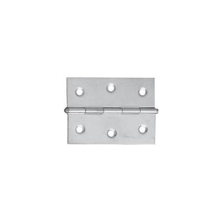 Square hinge s.steel 76x75x1.5mm