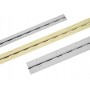 Piano hinge with holes s.steel 32mm
